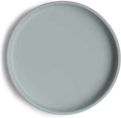 mushie Classic Silicone Suction Plate | BPA-Free Non-Slip Design (Daffodil)