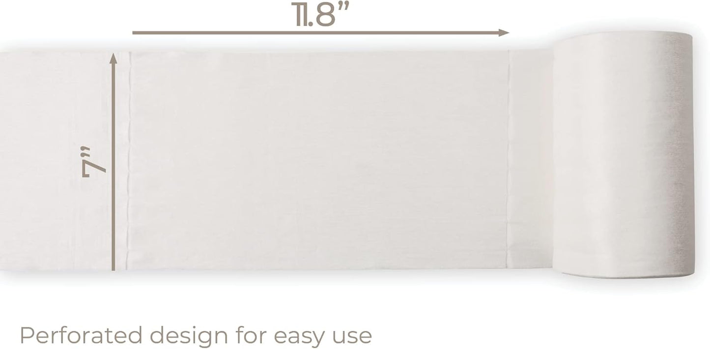 Diaper Liners for Cloth Diapers, 100 Disposable Sheets Per Roll, Made of Soft Material, by Nora's Nursery