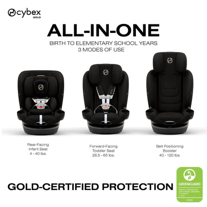 Callisto G 360 Rotating All-in-One Convertible Car Seat - Almond Beige