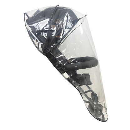 Stroller Rain Cover Baby Stroller Cover for Toddler Umbrella Stroller,Lightweight Travel Stroller,Windproof Waterproof Weather Shield,Compact Stroller Accessories EVA Material Odourless