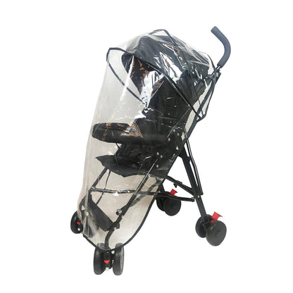 Stroller Rain Cover Baby Stroller Cover for Toddler Umbrella Stroller,Lightweight Travel Stroller,Windproof Waterproof Weather Shield,Compact Stroller Accessories EVA Material Odourless