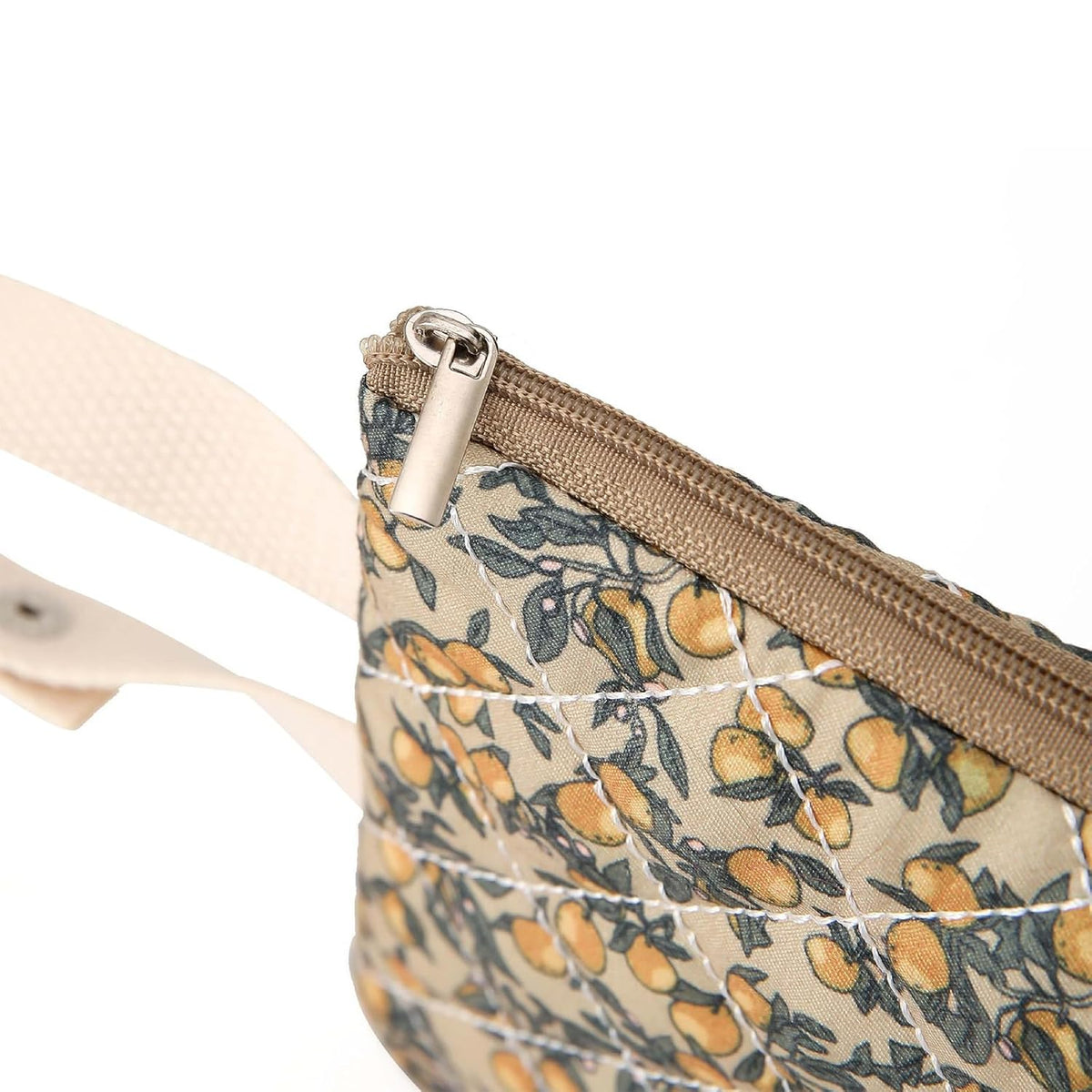 Quilted Diaper Wipe Pouch Portable Mommy Bag Refillable Floral Baby Wipe Holder for Travel Stroller Daily Casual (wihi)