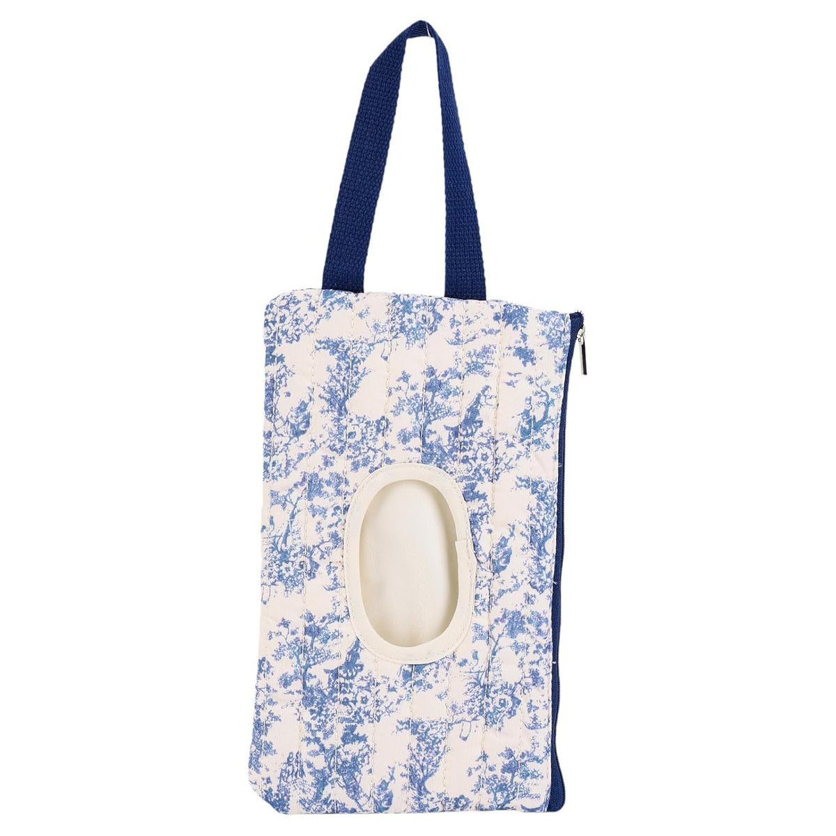 Quilted Diaper Wipe Pouch Portable Mommy Bag Refillable Floral Baby Wipe Holder for Travel Stroller Daily Casual (wihi)