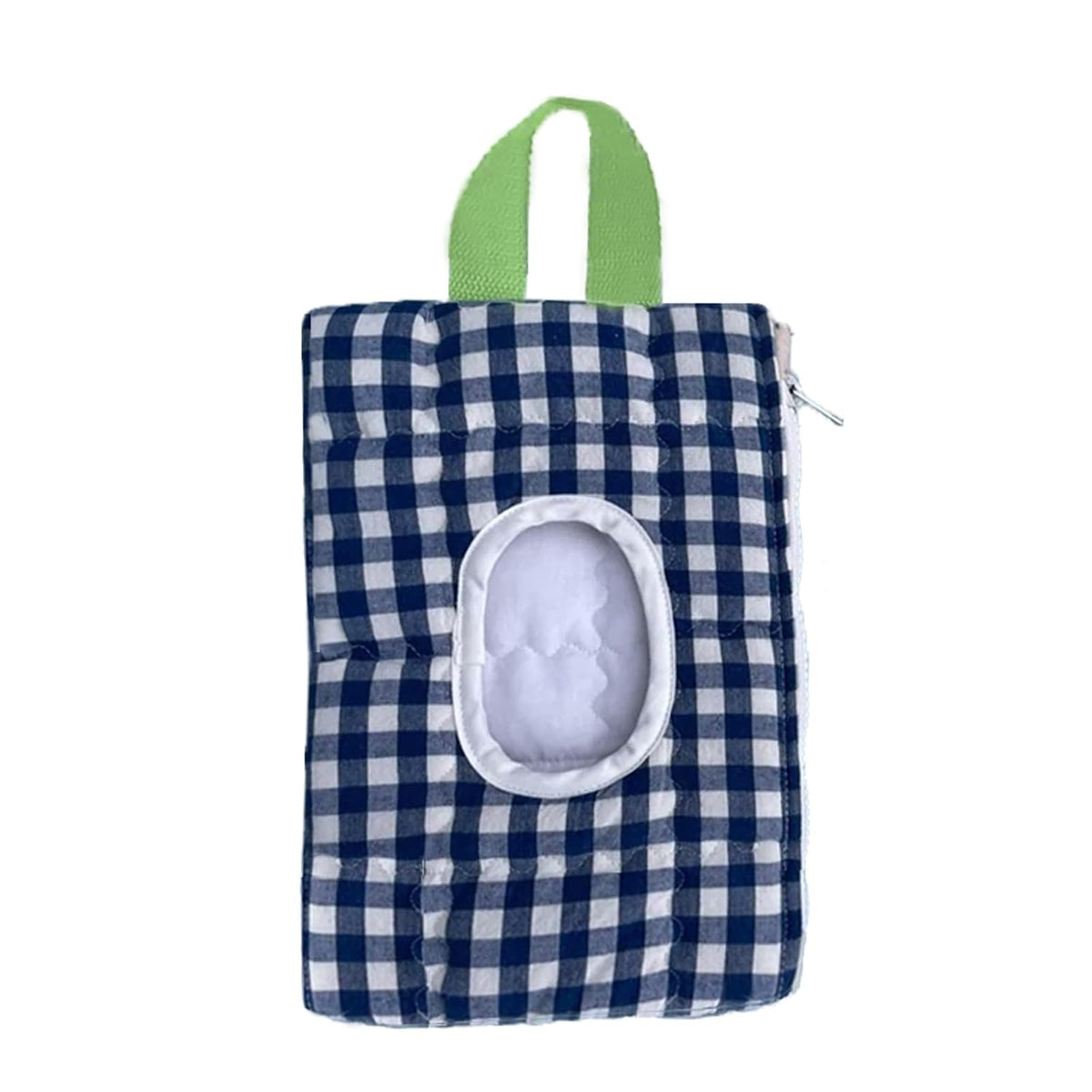 Quilted Diaper Wipe Pouch Portable Mommy Bag Refillable Floral Baby Wipe Holder for Travel Stroller Daily Casual (wihi)