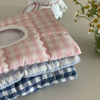 Quilted Diaper Wipe Pouch Portable Mommy Bag Refillable Floral Baby Wipe Holder for Travel Stroller Daily Casual (wihi)