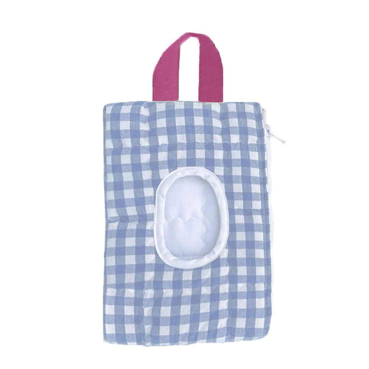 Quilted Diaper Wipe Pouch Portable Mommy Bag Refillable Floral Baby Wipe Holder for Travel Stroller Daily Casual (wihi)