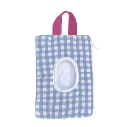 Quilted Diaper Wipe Pouch Portable Mommy Bag Refillable Floral Baby Wipe Holder for Travel Stroller Daily Casual (wihi)