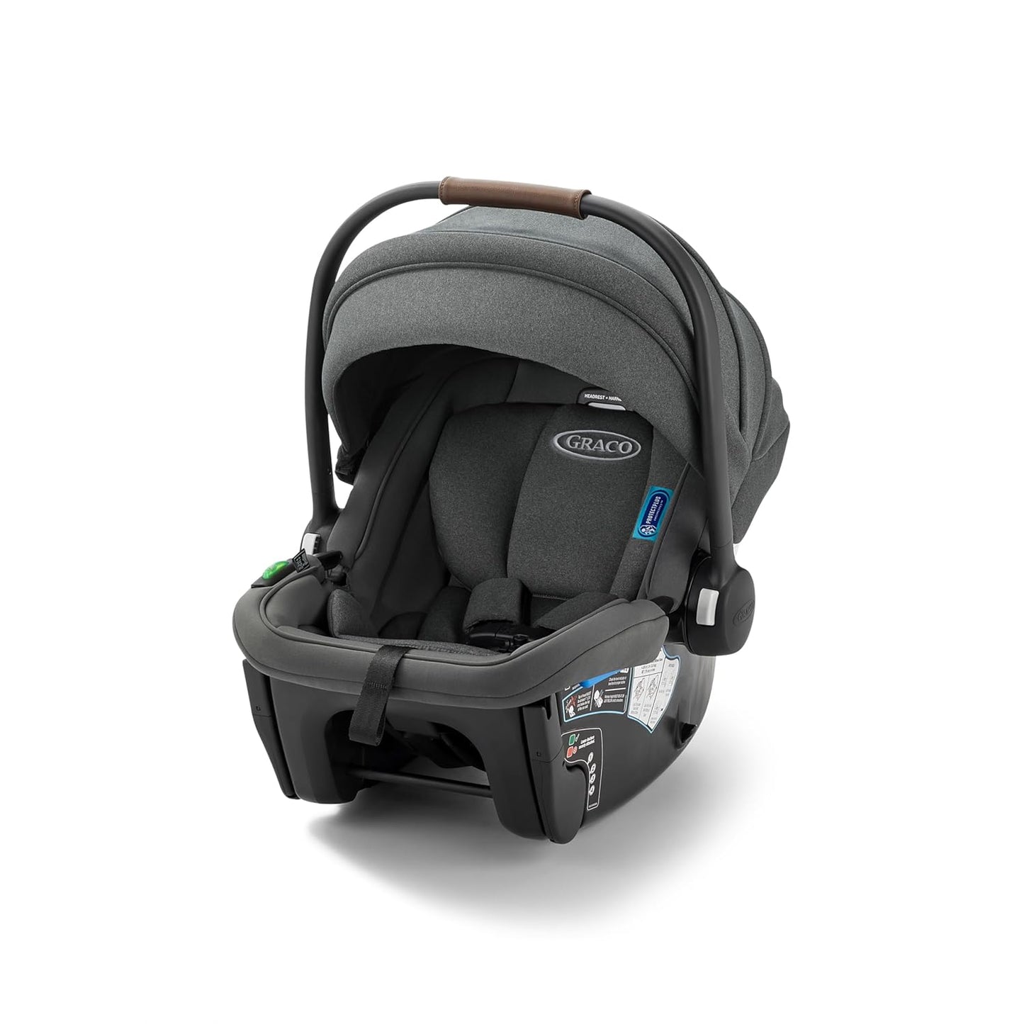 ® Gomax Infant Car Seat, Baseless Car Seat with Canopy, Rear Facing, Lightweight Carseat