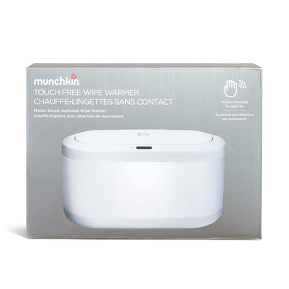 Touch Free Baby Wipe Warmer with Nightlight & Motion Sensor, White