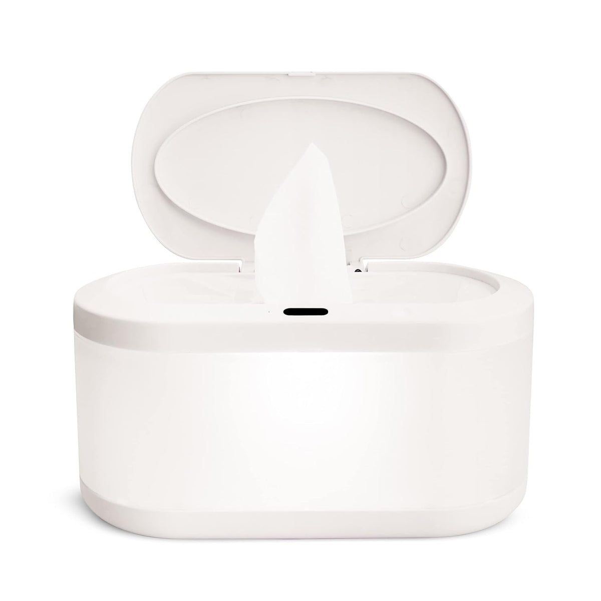 Touch Free Baby Wipe Warmer with Nightlight & Motion Sensor, White