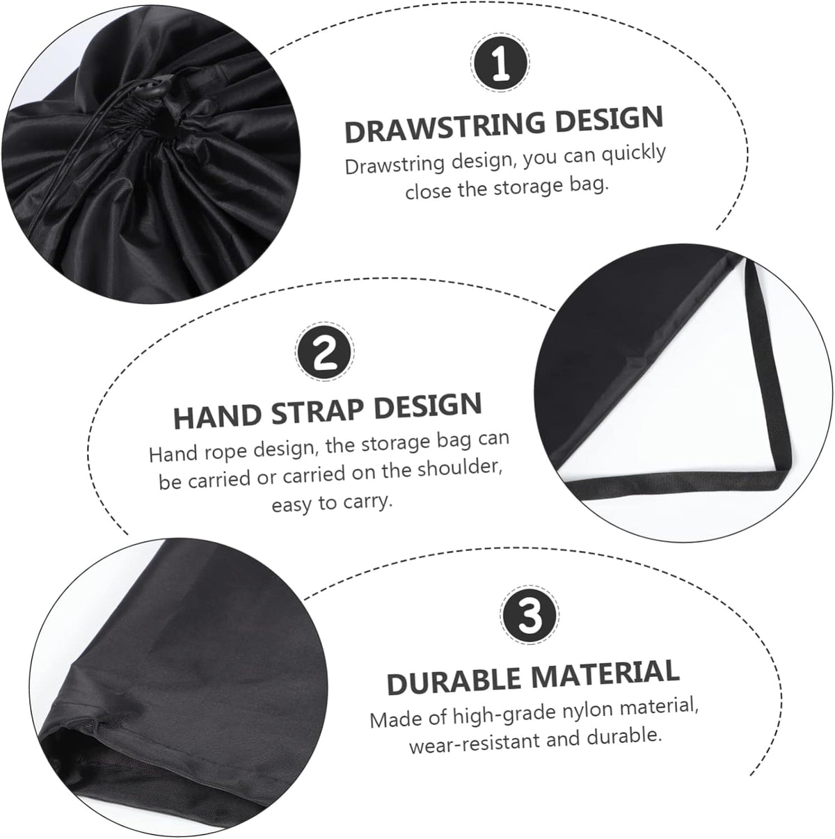 Extra Large Stroller Travel Bag for Airplane Foldable Stroller Storage Bag Organizer Waterproof and Sturdy Design for Traveling Families