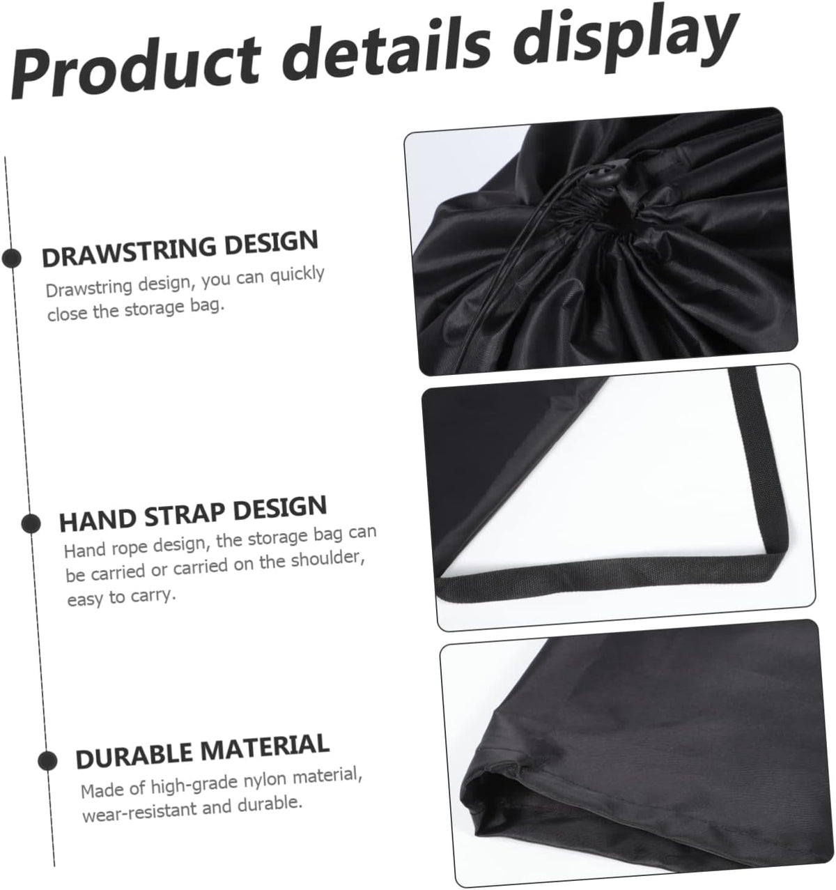 Extra Large Stroller Travel Bag for Airplane Foldable Stroller Storage Bag Organizer Waterproof and Sturdy Design for Traveling Families