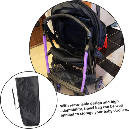 Extra Large Stroller Travel Bag for Airplane Foldable Stroller Storage Bag Organizer Waterproof and Sturdy Design for Traveling Families