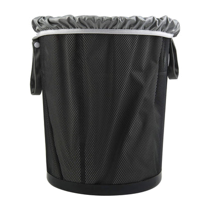 2 Pack Reusable Diaper Pail Liner for Cloth Diaper,Rubbish Bag,Laundry,Fits for 13.3 Gallon Trash Can and Diaper Pails,Kitchen Garbage Cans Black +Gray PL-B2629
