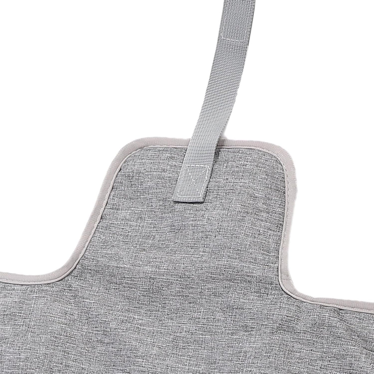 Portable Newborn Diaper Changing Mat Water Proof Baby Changer Pad for Travel, Oxford Cloth, 34.1 X 21.3 Wet Wipe Holder, Outdoor Outings (Grey)