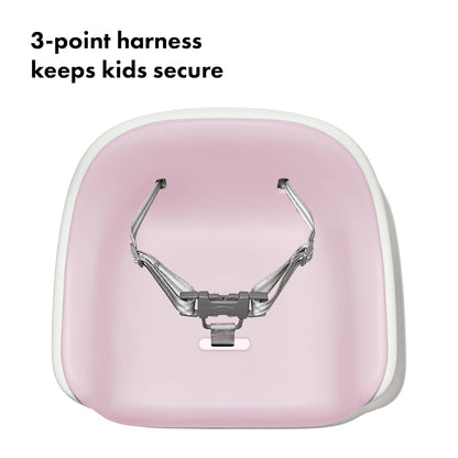 Nest Toddler Booster Seat for Kitchen with Removable Cushion, Gray