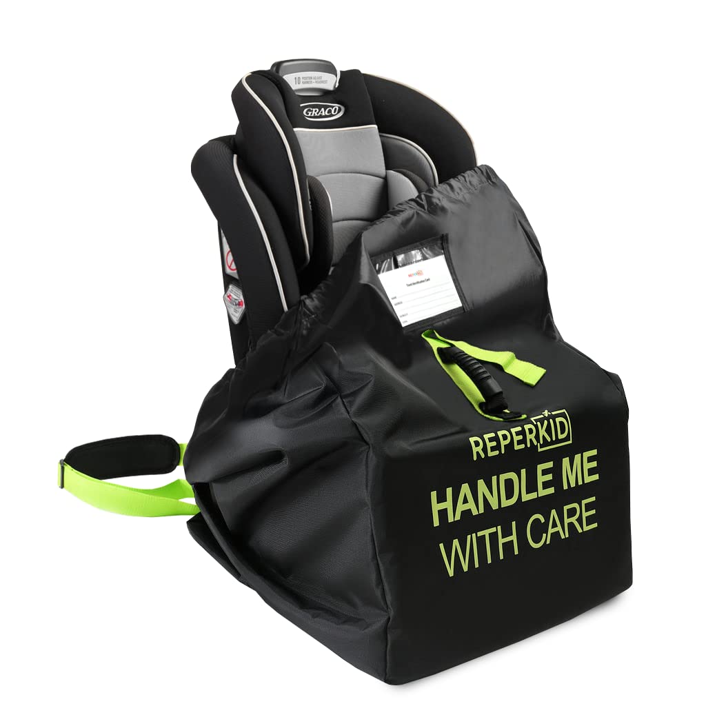 Car Seat Travel Bag with Stroller Bag for Air Travel Airplane Backpack Gate Check Bag Cover for Flight Check In