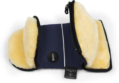 Baby Sheepskin Hand Warmer - GLOVY Luxe Gloves are The Ideal Baby Carriage muff Made of Medical Fur, Warm Universal and Water-Repellent Hand muff