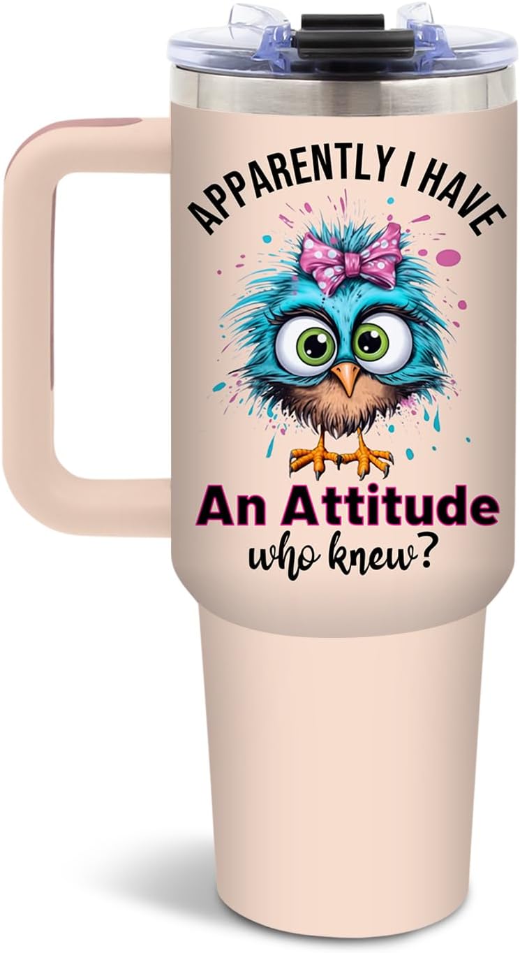 Funny Skull Tumbler 40oz, Insulated Funny Witchy Gifts for Women | Audacity Cup, Skeleton Unicorn Tumbler Leakproof, Gothic Skeleton Water Bottle, Aesthetic Gifts for Tarot Lovers, 1 Pack