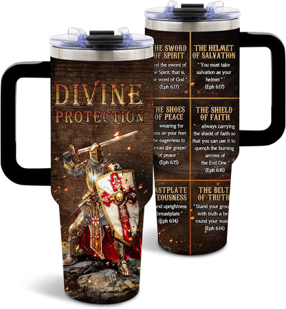 Funny Skull Tumbler 40oz, Insulated Funny Witchy Gifts for Women | Audacity Cup, Skeleton Unicorn Tumbler Leakproof, Gothic Skeleton Water Bottle, Aesthetic Gifts for Tarot Lovers, 1 Pack