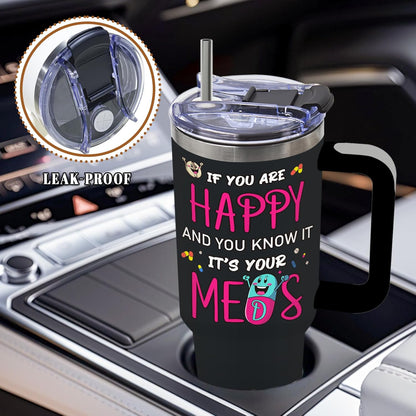 Funny Skull Tumbler 40oz, Insulated Funny Witchy Gifts for Women | Audacity Cup, Skeleton Unicorn Tumbler Leakproof, Gothic Skeleton Water Bottle, Aesthetic Gifts for Tarot Lovers, 1 Pack
