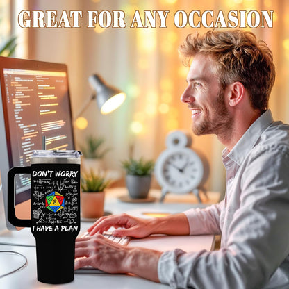 Funny Skull Tumbler 40oz, Insulated Funny Witchy Gifts for Women | Audacity Cup, Skeleton Unicorn Tumbler Leakproof, Gothic Skeleton Water Bottle, Aesthetic Gifts for Tarot Lovers, 1 Pack