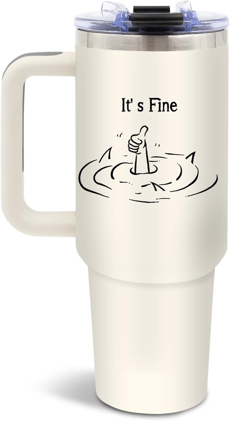 Funny Skull Tumbler 40oz, Insulated Funny Witchy Gifts for Women | Audacity Cup, Skeleton Unicorn Tumbler Leakproof, Gothic Skeleton Water Bottle, Aesthetic Gifts for Tarot Lovers, 1 Pack