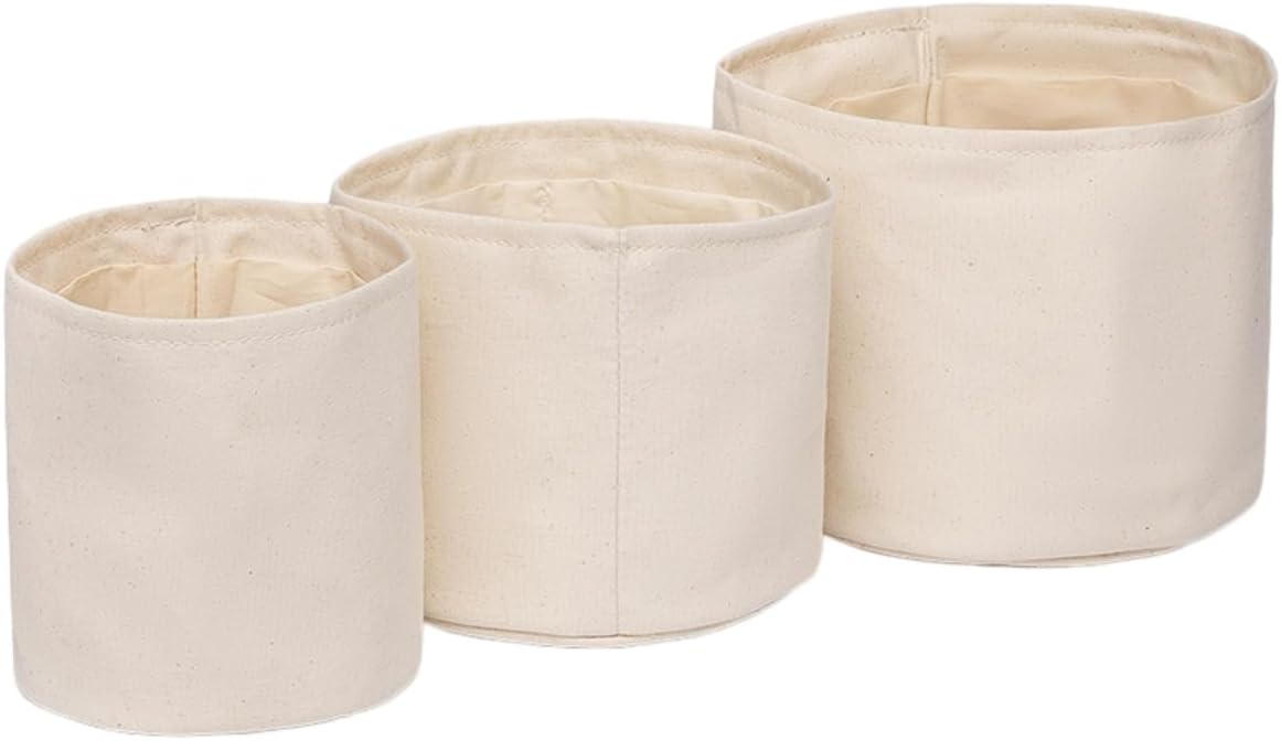 Insert Bag Lined Cosmetic Storage for Tote Organizer Insert Makeup Lightweight and Practical Liner Bag (Beige,Middle)