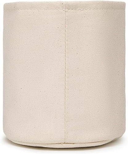 Insert Bag Lined Cosmetic Storage for Tote Organizer Insert Makeup Lightweight and Practical Liner Bag (Beige,Middle)