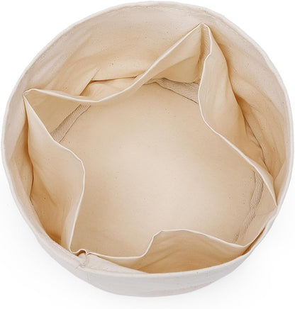 Insert Bag Lined Cosmetic Storage for Tote Organizer Insert Makeup Lightweight and Practical Liner Bag (Beige,Middle)