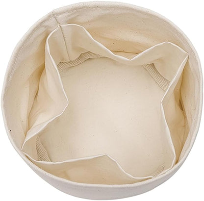 Insert Bag Lined Cosmetic Storage for Tote Organizer Insert Makeup Lightweight and Practical Liner Bag (Beige,Middle)