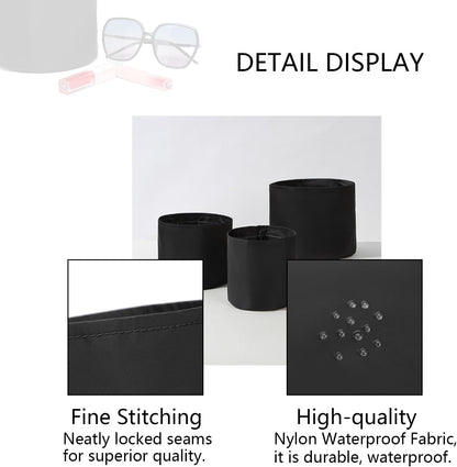 Insert Bag Lined Cosmetic Storage for Tote Organizer Insert Makeup Lightweight and Practical Liner Bag (Beige,Middle)