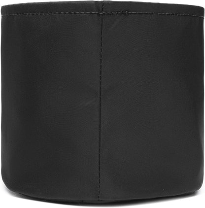 Insert Bag Lined Cosmetic Storage for Tote Organizer Insert Makeup Lightweight and Practical Liner Bag (Beige,Middle)