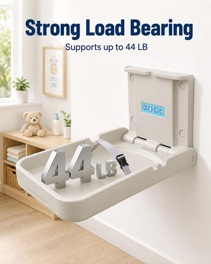 Baby Changing Diaper Station Wall-Mount: Vertical Baby Changing Table