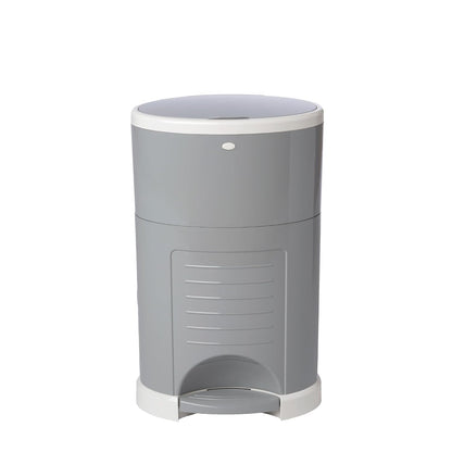 EKO Classic Diaper Pail, White | ONLY Eco-Friendly Diaper Pail Made with 70% Recycled Materials | Hands-Free: Step–Drop–Done | Cost-Effective Refill System