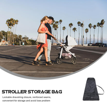Travel Stroller Bag for Baby Strollers, Water Resistant Oxford Cloth Black