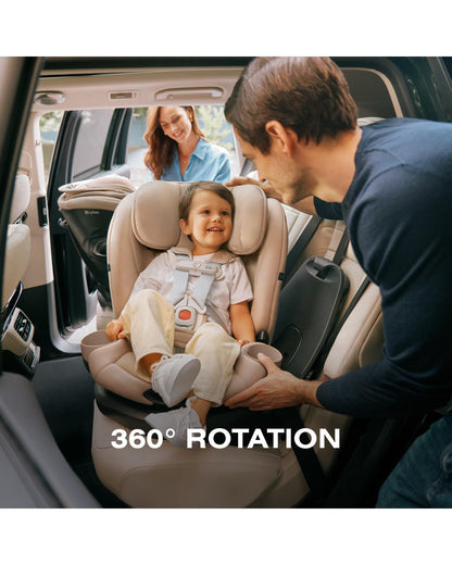 Callisto G 360 Rotating All-in-One Convertible Car Seat - Almond Beige