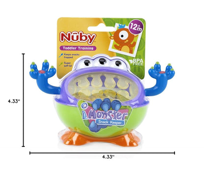 Nuby 3-D Monster Snack Keeper
