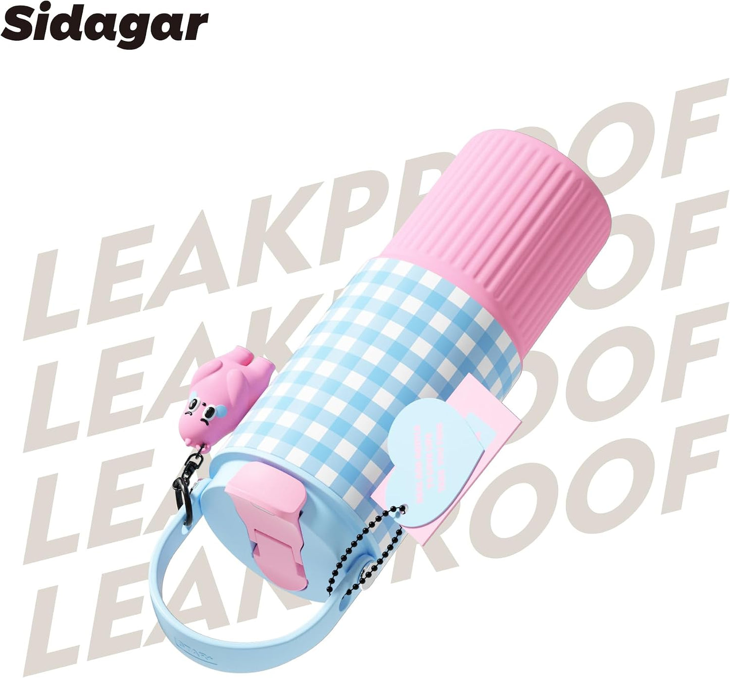 26 oz Insulated Stainless Steel Tumbler with Straw & Handle Cowboy | Leak-proof Water Bottle| Dual Drinking Options with Straw & Spout | Cup Holder Compatible| BPA-Free | Cold 12H| Easy to Clean