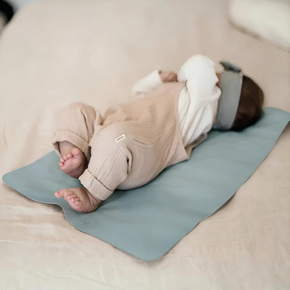 Thickened Baby Changing Pad 2 Pack, Portable Travel Mat with Roll-up Design