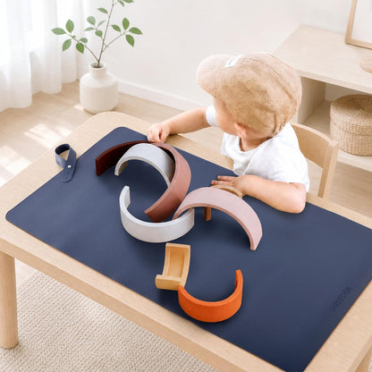 Thickened Baby Changing Pad 2 Pack, Portable Travel Mat with Roll-up Design