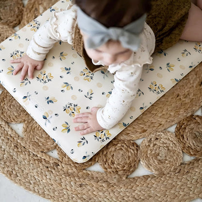 Thickened Baby Changing Pad 2 Pack, Portable Travel Mat with Roll-up Design