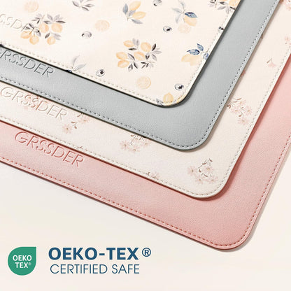 Thickened Baby Changing Pad 2 Pack, Portable Travel Mat with Roll-up Design