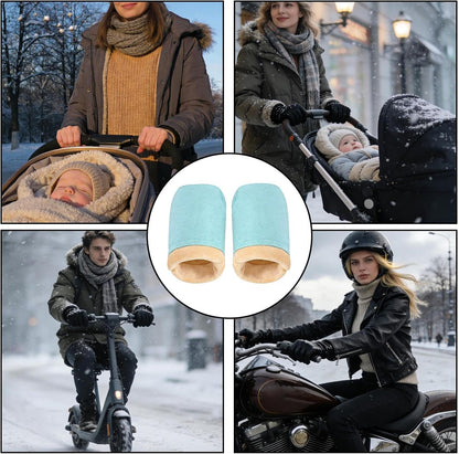 Stroller Mittens Windproof Warm Fleece Lining Pram Accessories
