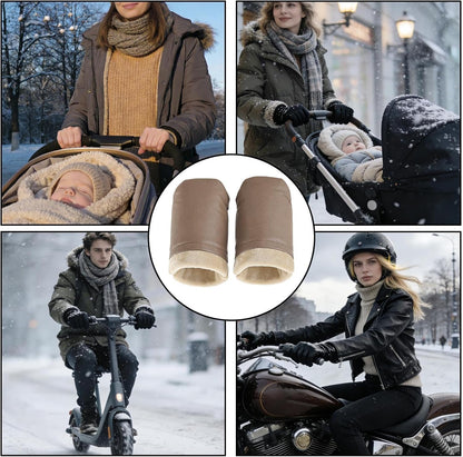 Stroller Mittens Windproof Warm Fleece Lining Pram Accessories