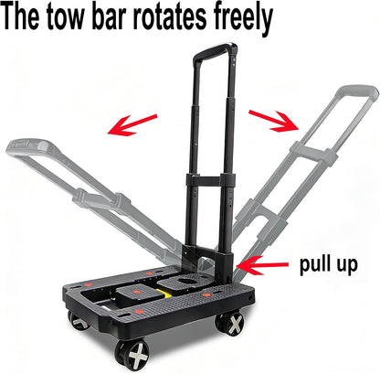 Car Seat Dolly for Airport, Black