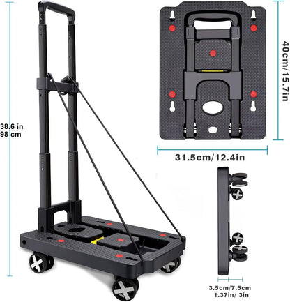 Car Seat Dolly for Airport, Black