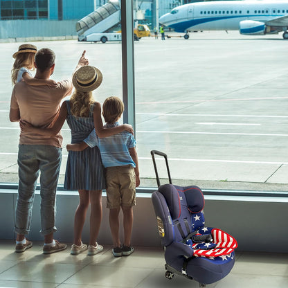 Car Seat Dolly for Airport, Black
