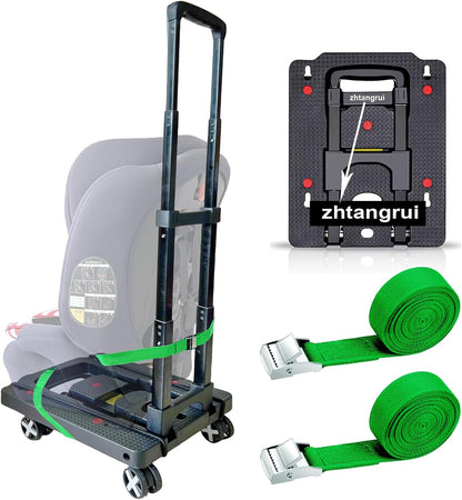 Car Seat Dolly for Airport, Black