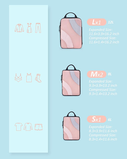 Compression Packing Cubes for Travel